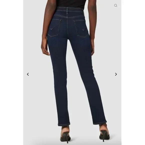 HUDSON NWT Nico Straight Ankle Denim Jean in Mercy// 24